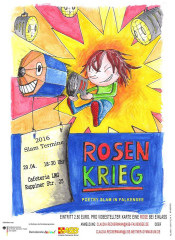 Plakat der Veranstaltung Rosenkrieg